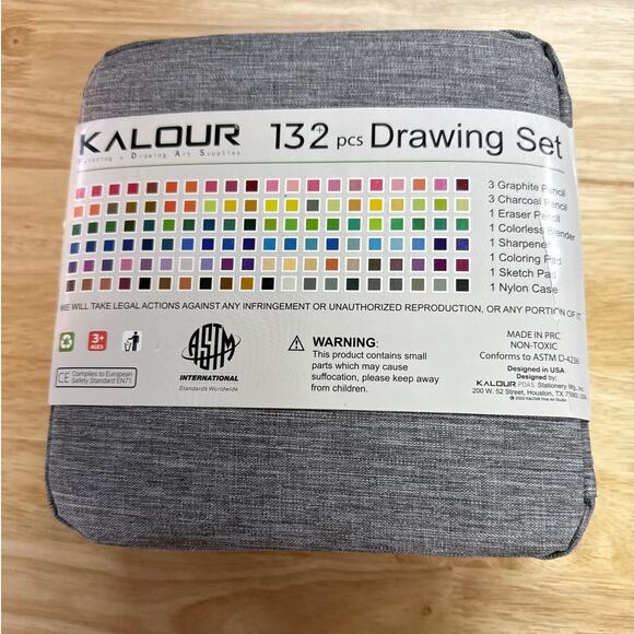KALOUR 132 Premium Drawing Pencil Set - Picture 2 of 6